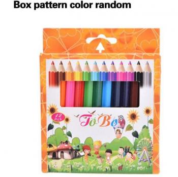 Bolígrafo de Color Madera Natural 12 Paletas