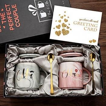 12oz Mr and Mrs Coffee Mugs