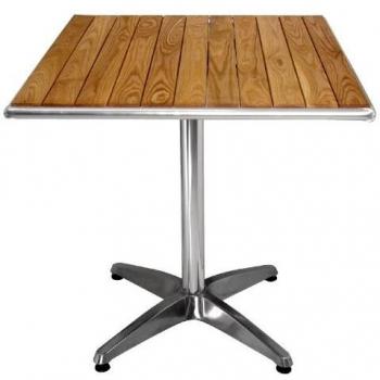 Bolero Ash Top Square Table 720X700X700mm Restaurant Bar Café Commercial Dining
