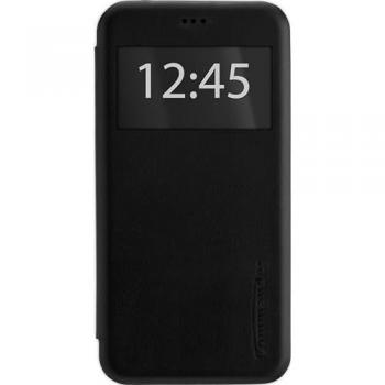 Custodia nero COMMANDER a finestra Peter Jäckel per Samsung Galaxy A25 5G