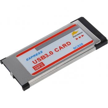 2-Port USB 3.0 Cardbus Hub for Laptop