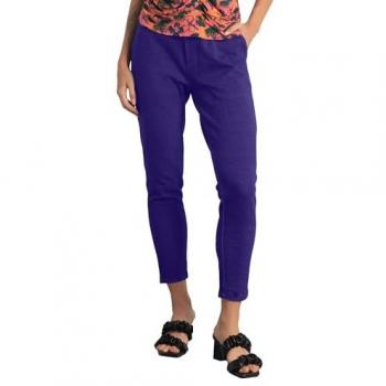 Women's Casual Blue Jersey Chinos – 16