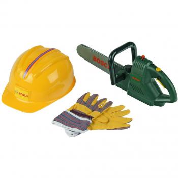 Set Professionale Bosch 8435 – Motosega, Luci e Accessori Protettivi