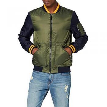 Chaqueta Bomber de Superdry, Verde (Eagle Green A7h), L para Hombre