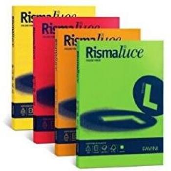 Carta Colorata Ciclamino 58 Formato A4 200g Rismaluce 125 Fogli