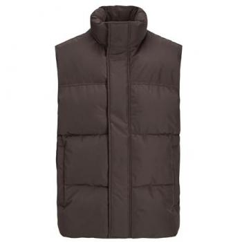 Chaleco Jack & Jones marrón medio talla L