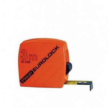 Stanley Flexómetro Eurolock 3 m 12,7 mm