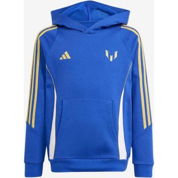 Sudadera Adidas Messi Azul para Niños con Capucha