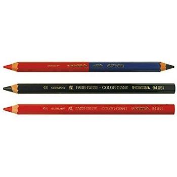 Thick Blue/Red Graphite Pencil 180mm