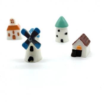 Deco Hada: Mini Casa, Molino e Iglesia