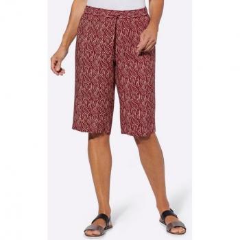 Elegante Viskose Bermudas