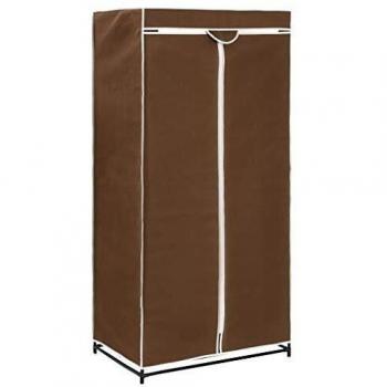 VidaXL 75x50x160 cm Brown Clothing Cabinet