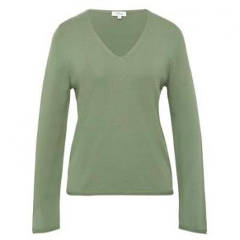 S.Oliver Longpullover mit V-Ausschnitt
