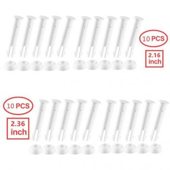 Intex 10-Pack Plastic Pool Joint Pins and Seals for 13ft-24ft Metal Frame Pools P31E
