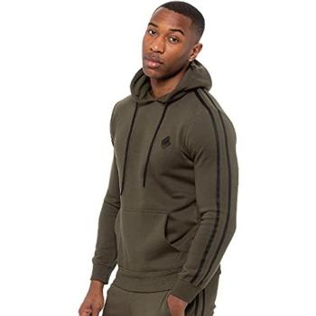 Enzo Men's Khaki Striped Pullover – Size L