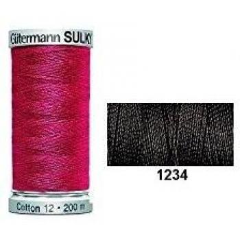 Gutermann No 12 Sulky Cotton Thread 1234