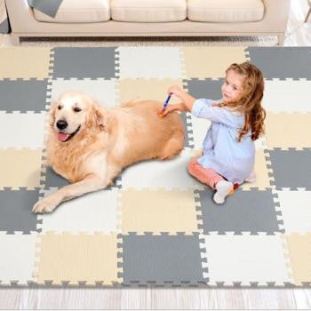 Matelas ludique VEVOR : 36 pièces de puzzle en mousse
