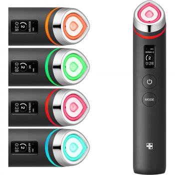 Medicube Age-R Pro Negro, Terapia LED 6 en 1