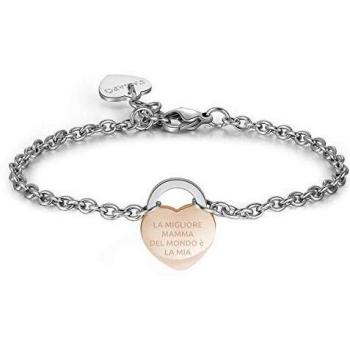Bracciale Donna Frase Mamma Sagapò Lockme Trendy cod. SLM12