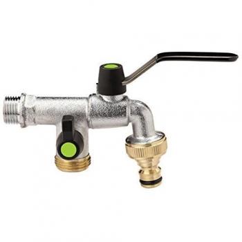 Rubinetto a doppia valvola S&M 957000, 1/2 x 3/4
