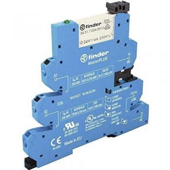 Coupler 39.61 – 24‑240 V MasterPlus Relay (Single Contact)