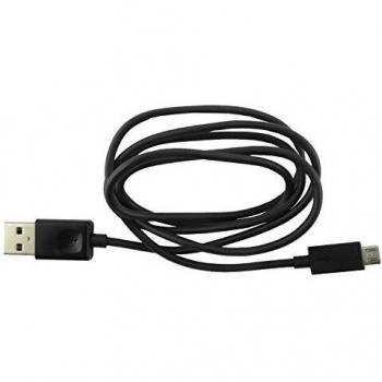 LG 1.0m USB A to Micro-USB B M/M USB Cable in Black (1 meter, Male Connector/Male Connector, Compatible with Most Devices)