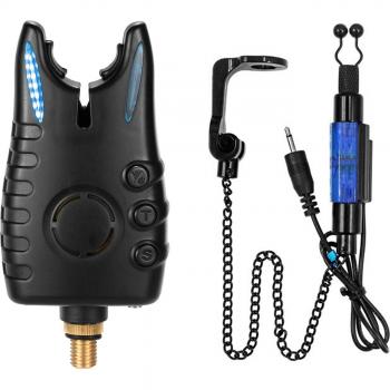 Indicateur de Morsure LED – Kit Sans Fil à Chaîne pour Carpe