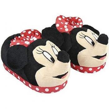 Cerdá Jungen Hausschuhe 3D Minnie, Rot, 23/24 EU