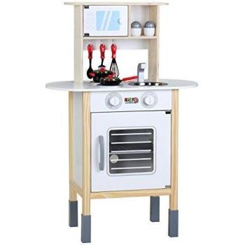Cuisine pour enfants bois 57x29,5x77/83cm jouet d’imitation