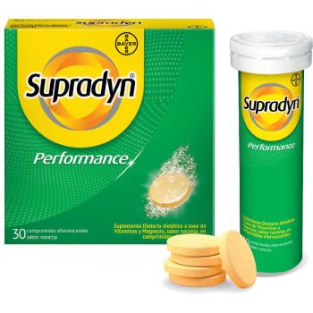 Supradyn Plus: Vitaminas B + Calcio + Magnesio en efervescencia – 30 unidades