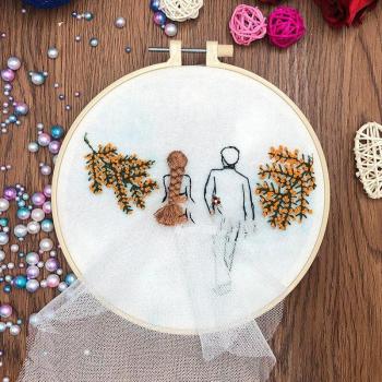 Kit de broderie en tissu