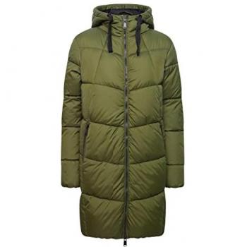 B.young Damen Steppjacke BYBOMINA Wintermantel mit Reißverschlusstaschen, olive night, Größe 40