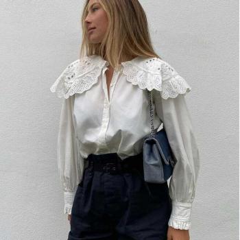 Blusa de Algodón Boho