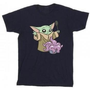 Stampa Mandaloriano a Maniche Lunghe Disney
