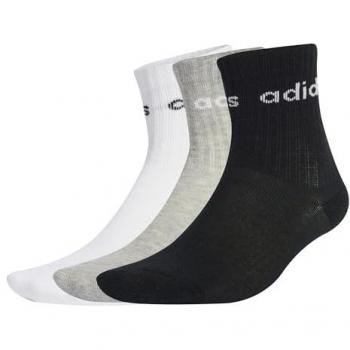 Adidas Linear Baby Unisex Crew Socks – 3 Pack (Blanc 22/24)
