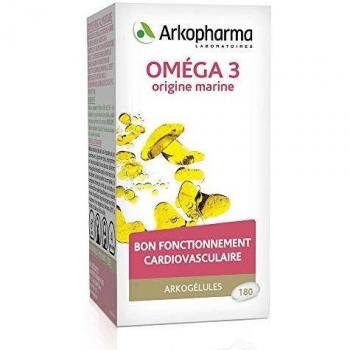 Omega 3 + Origin marine, Arkogelules, 180 capsules