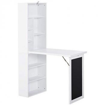 Convertible Desk with Blackboard Multi-function Computer Office