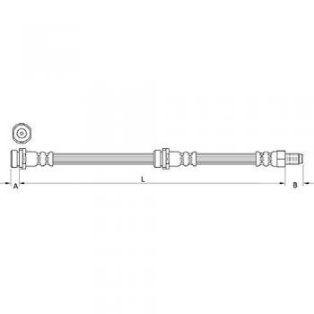 Durite de frein METZGER 4111034