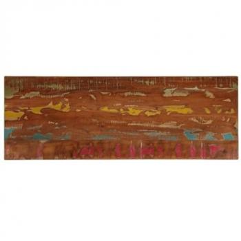 Piano Tavolo 140x60x2,5 cm Rettangolare in Massello di Recupero Vidaxl 481822