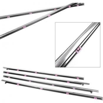 Cintas de moldura cromada para ventana de coche Honda Accord