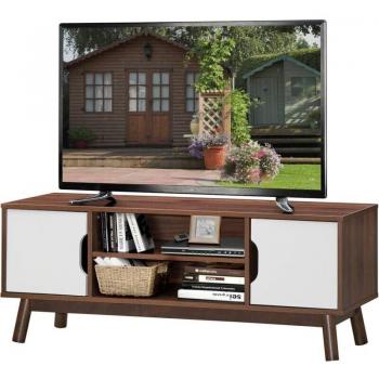 Estantería y Soporte de Madera para TV Rústica de 50”
