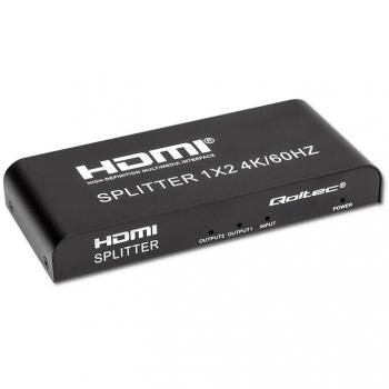 Qoltec 51797 HDMI Splitter 2 x HDMI 4K