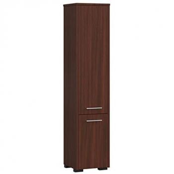 ABAMIHOME Badezimmer-Säule 2 Türen Wenge