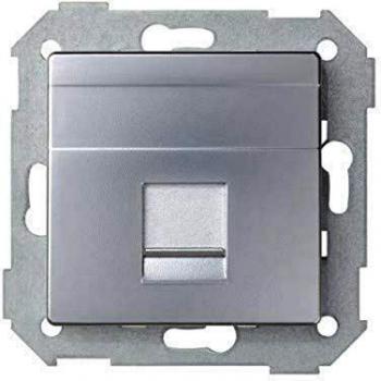 TAPA INFORMÁTICA SIMON 82 RJ45 UNIVERSAL ALUMINIO MATE 310162933 SIMON