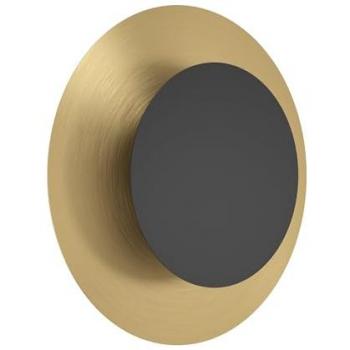 EGLO Tocina LED Wandleuchte, Schwarz-Messing, 1300 lm, Indirekte Beleuchtung für Flur und Wohnzimmer