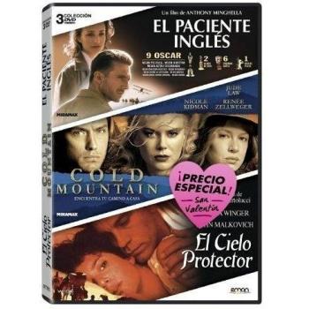 Pack San Valentín: El Paciente Inglés + Cold Mountain + El Cielo Protector [DVD]