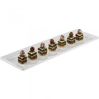 APS Pure Tablett 83433 – GN 2/4, weiß, 530 mm Länge, 162 mm Breite, 30 mm Höhe