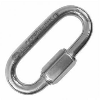Collegamento Rapido Oval Inox 6 mm