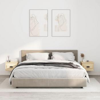 Duo Rovere Sonoma: Comodini a Parete