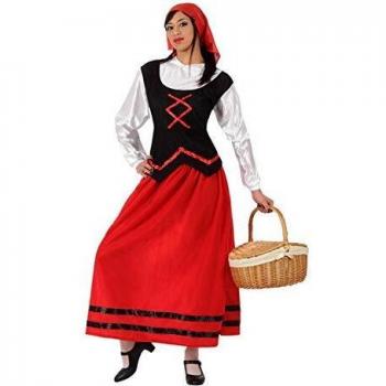 Disfraz pastora Donna adulto Natale rosso M-L atosa-50851